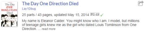 deaddruid:meangirlvibes:modestmgmtofficial:wattpad fic titles are so funny i can’t breathethe preval