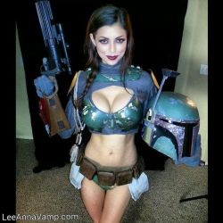 cosplaysleepeatplay:  Rule 63 Boba Fett Co