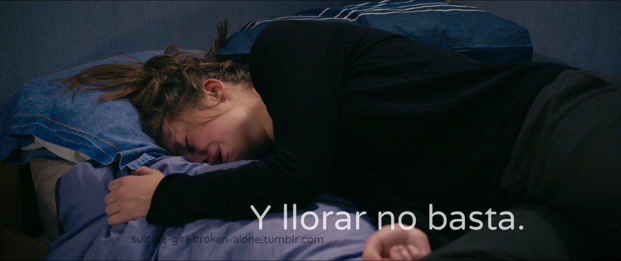 suicide-girl-broken-alone:  Blue is the warmest color. 
