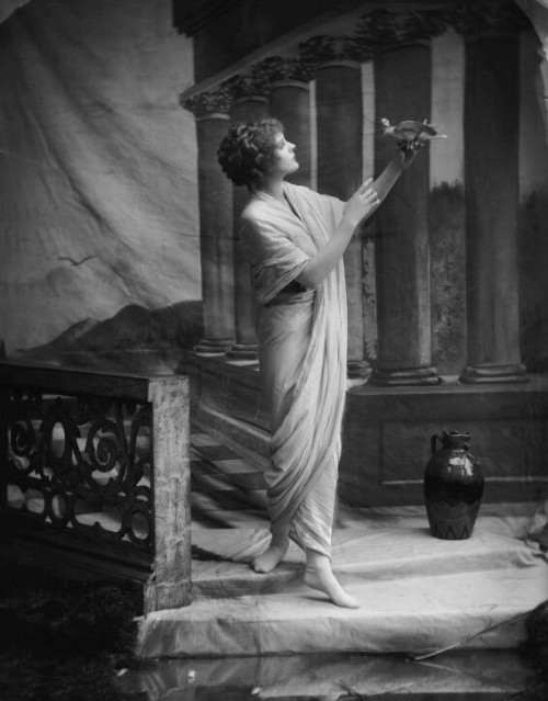 silent–era:Cyllene Moxon photographed by Bassano, 1910