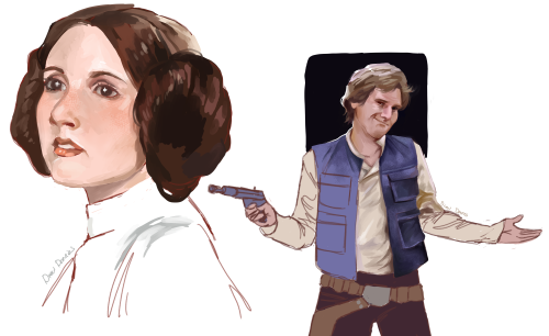 dr-paint:some warm ups/ visual studies :&gt; Star warrss