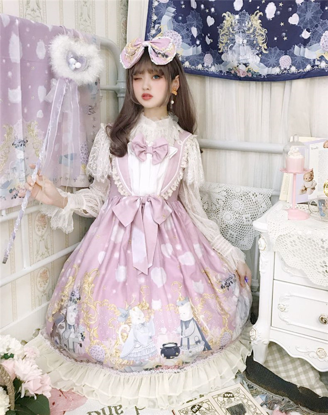 My-Lolita-Dress Official — Meow Star Magic Lolita OP/JSK Pre-order: 86 ...