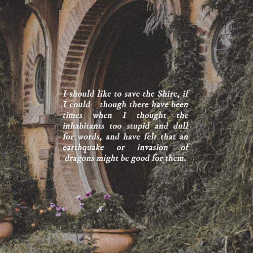 emyn-arnens:@fantasysociety​ game 5 | quotes | the fellowship of the ring  “Of course, I have 