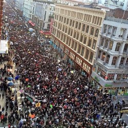 tilibop:  So #Proud of My #People #NYC #March #BlackLivesMatter 