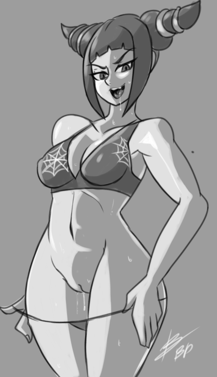 bigdead93: Morning Juri Han doodle before work.  I’ll have some more stuff later today.