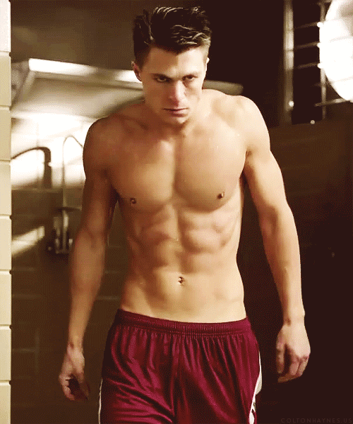 cumversatile:  teen heart-throb Colton Haynes … I understand why… 
