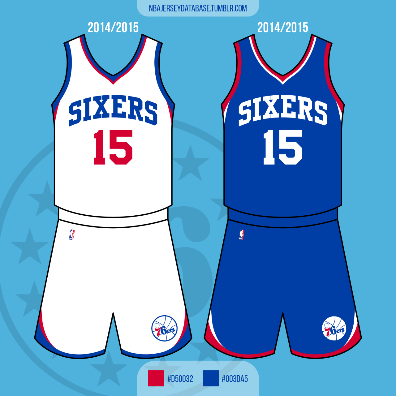 sixers jersey design