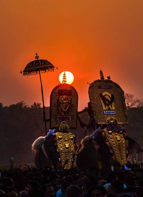 Deity procession, Kerala