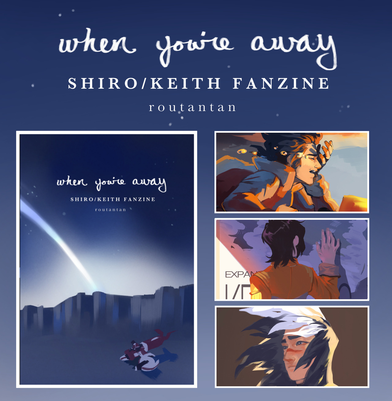 rou-tan-tan: rou-tan-tan: As Many Times/When You’re Away Zine is here! There is