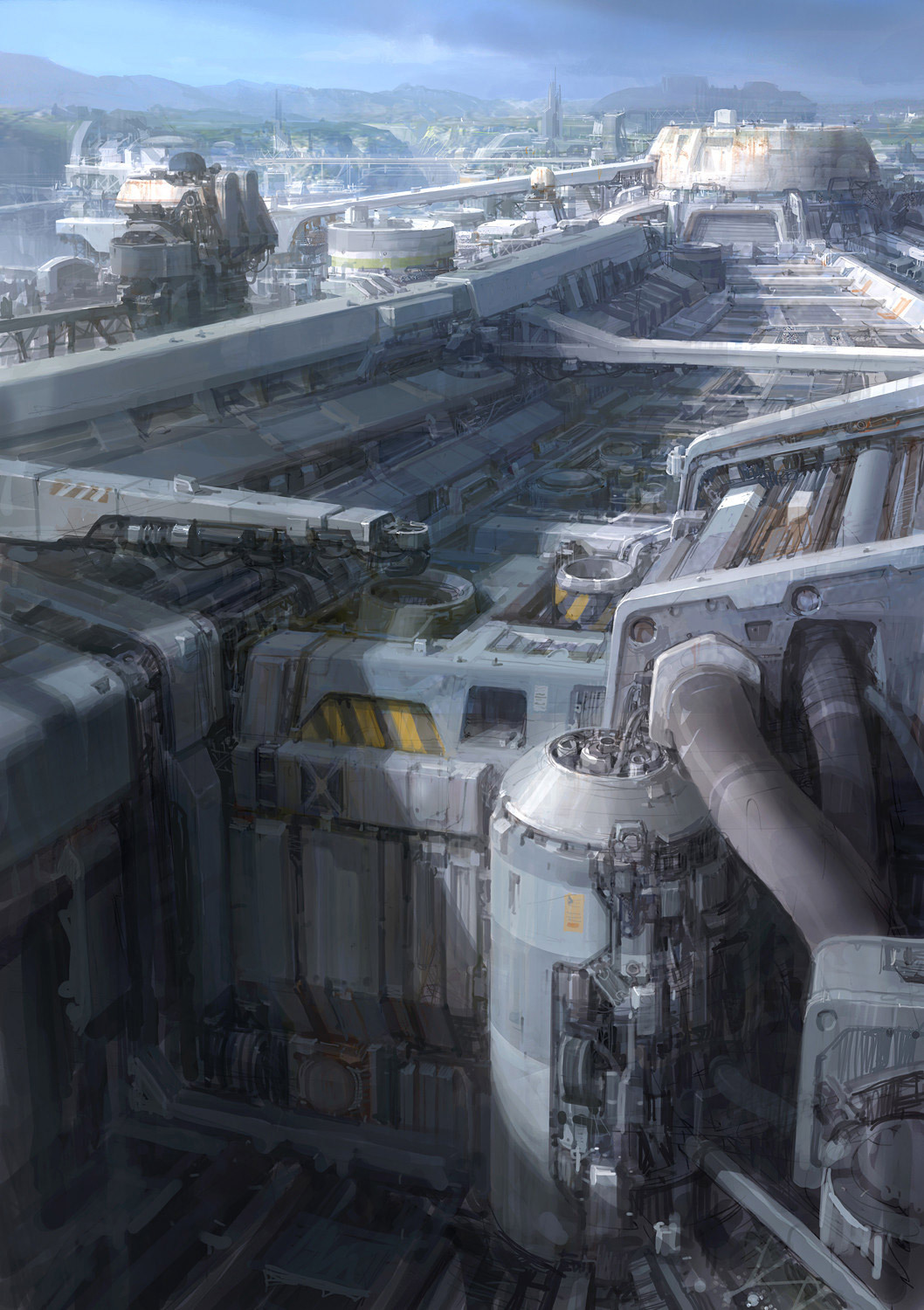 this-is-cool: The magnificent science fiction themed artworks of Jae Cheol Park aka