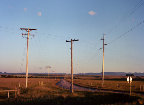 In between Glacier National Park and Bozeman, Montana.  