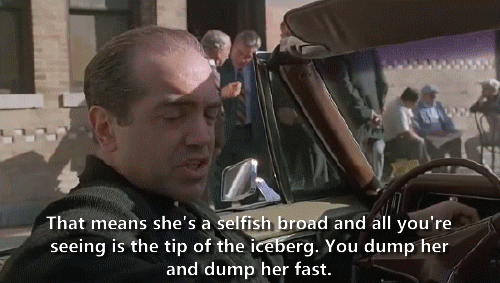 hi-imkingdavid:  thewordsyouwontswallow: matthewctorres:  One of the greatest lessons from the movie A Bronx Tale.  used this test with every woman who entered my jeep   Lmfaooo  Ain’t gonna be too much longer you can still do this, power locks