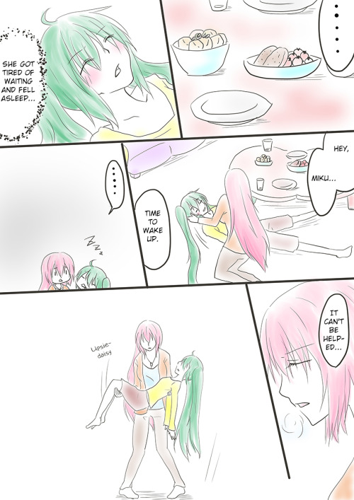 ryuukitsune:  And part two of the Negitoro comic I translated before. (a little later than expected, I got tangled into some stuff) I’m guessing as soon as Luka’s done eating, she’s gonna realize what she missed out on this time and take care of