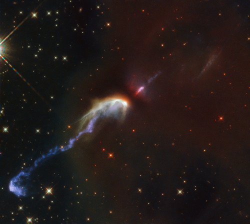 Hubble Captures Two Beautiful Herbig-HaroObjectshttp://www.sci-news.com/astronomy/hubble-two-herbig-