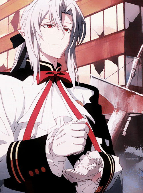 tsuyuake: “Oh, I know. Then, just like Krul did to you, I can turn Yu into a vampire.”