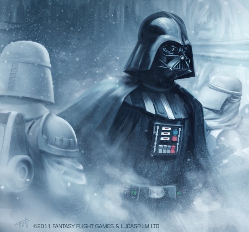alwaysstarwars:  Wonderful art by Anthony Foti (Part 1 of 2) 
