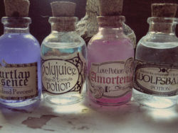 soyunaflor:  My Harry Potter potions ♥