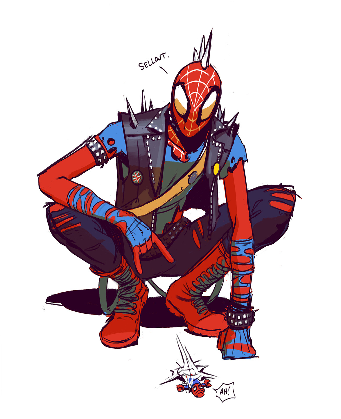 FAI 🍉 on X: Spider-Punk my Beloved 🪄 #SpiderMan  #SpiderManAcrossTheSpiderVerse #Spiderpunk #hobiebrown   / X