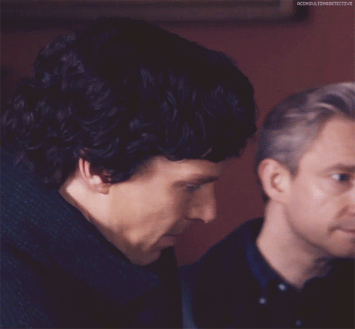 aconsultingdetective: ∞ Scenes of Sherlock If anyone can throw any light into this darkness, s