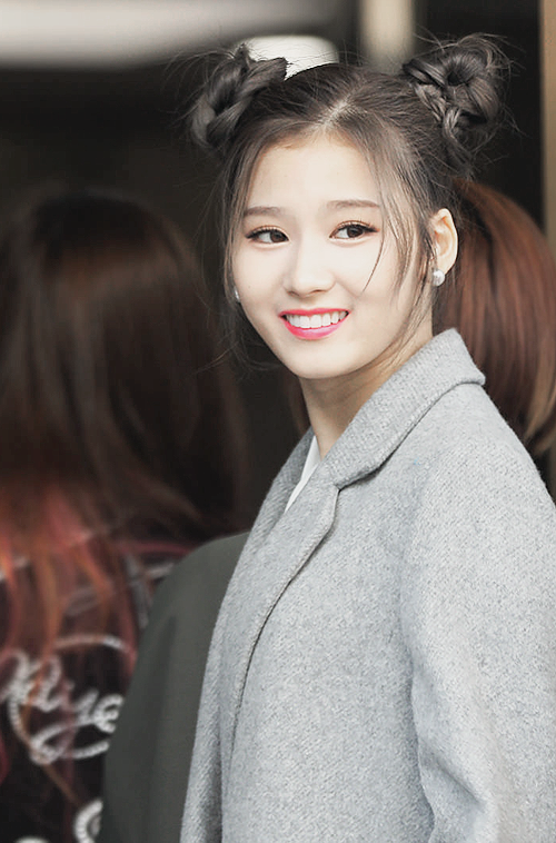 Think About It Twice — Space buns? They are all so cute! (No Tzuyu buns...