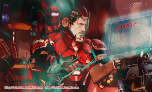 brilcrist:  MARVEL X PACIFIC RIM.i must be crazy but yep, didn’t sleep last night.Here, all rough paints i promised u yesterday~ i gave u “abit Paul Bettany” Jarvis as a bonus and Science boyfriends hint coz i miss my OTP~ drawing scifi/mecha was