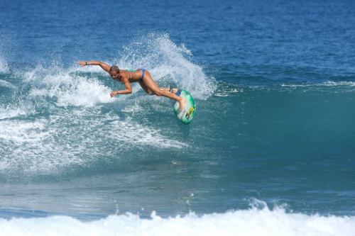 girl surfer