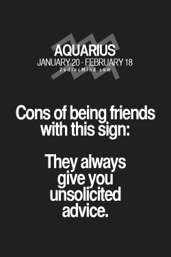 zodiacmind:  The cons of being friends with your sign!