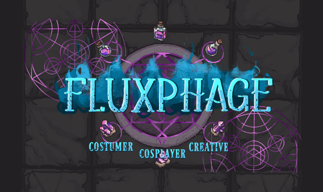 graphic design commission for @fluxphage