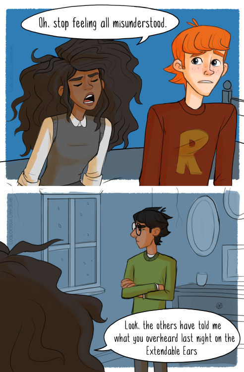 Ginny giving Harry sass brings me much happiness. Happy End of 2019, friends! Have a new comic! :) 
