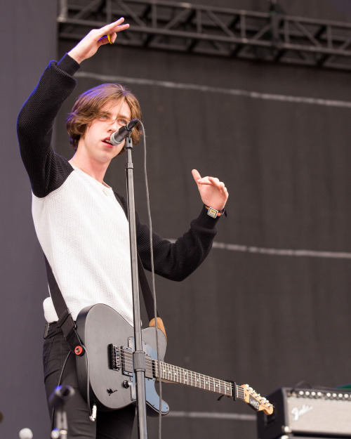 thebottlemensource: Van McCann of Catfish and the Bottlemen performs in concert during day 2 of Loll