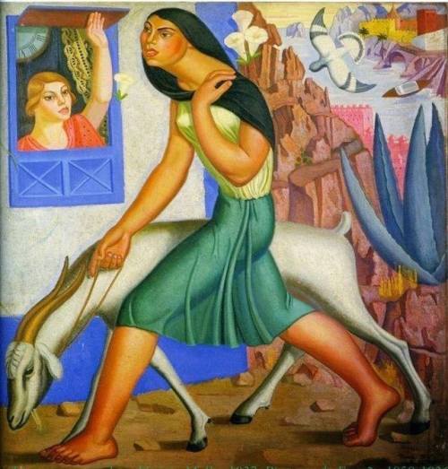 salantami:Maruja Mallo1902-1995(“the woman with the goat”)