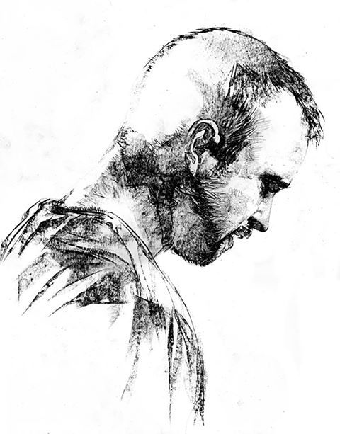 heisenbergchronicles:  Jesse by comic book artist Bill Sienkiewicz in Los Angeles,