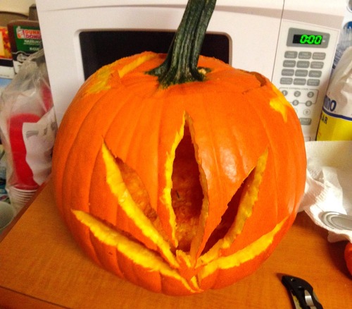 Porn photo sadhippieslut:  Not your typical jack-o-lantern