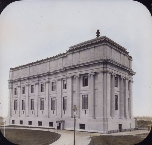 &ldquo;The image I have picked is a lantern slide of the Brooklyn Museum exterior as the Museum 
