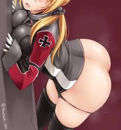 ecchipantsu:  Prinz Eugen by Akatsuki Matsumoto