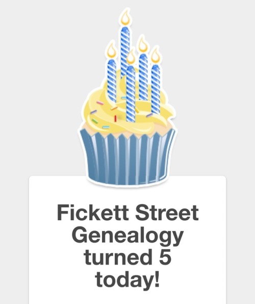 Happy birthday to me!!  #GenealogyLife