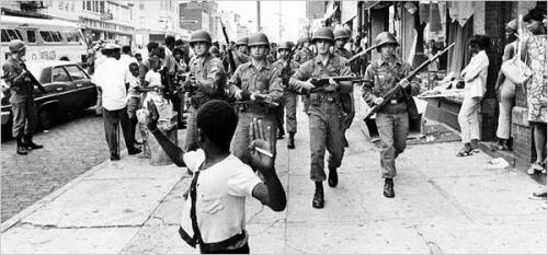 quentintortellini:  History Parallels 1st image: 1967 Newark Riots 2nd image: 2014 Ferguson Protests