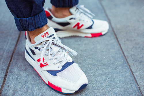 greyskull-curedcollection:  Jcrew x Ebbets Field Flannel x New Balance 998 ” Indepenence Day ” | Greyskull.us