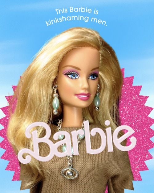 I Jumped Onto The Barbie Trend, So Here Is This Barbie Is A RADFEM Edition!
