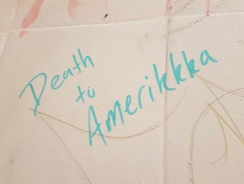 “Death to Amerikkka”Seen in Meanjin / Brisbane