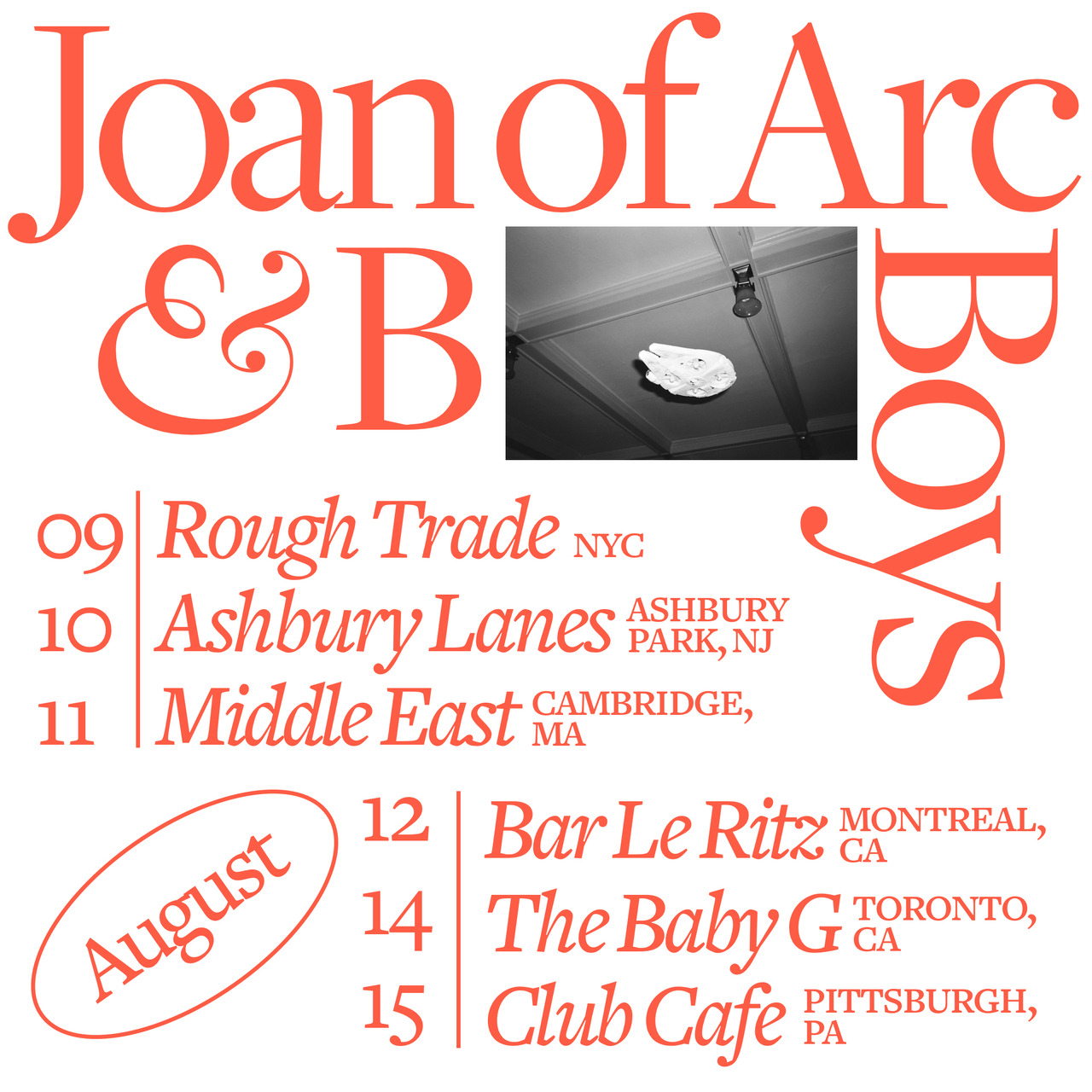 On Tour with Joan of arc!