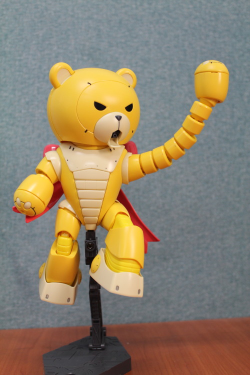 Beargguy III in actions!!! ^^ Review : unboxing, parts and actions. Please visit : gundamfreaks.word