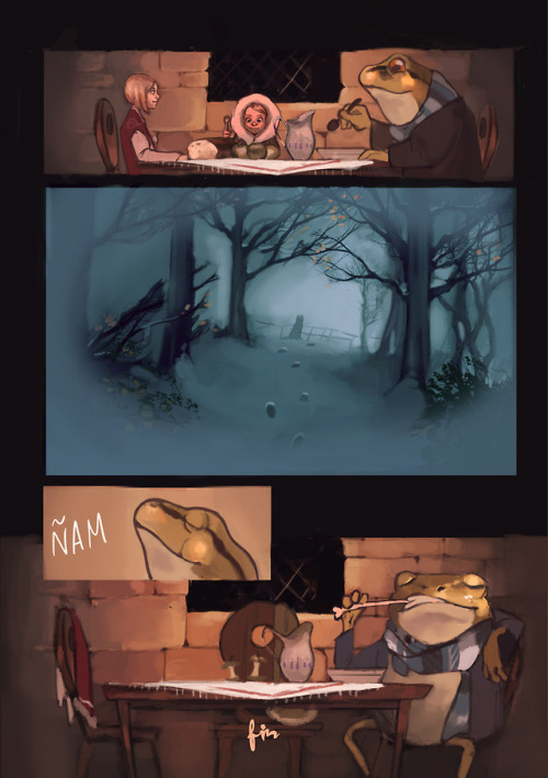 A short comic I did for a contest, on March. I didn’t win and I did it rushedly and without much kno