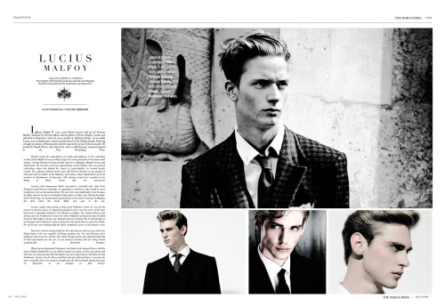 vitruvians:The Marauders Era + Magazine Editorial