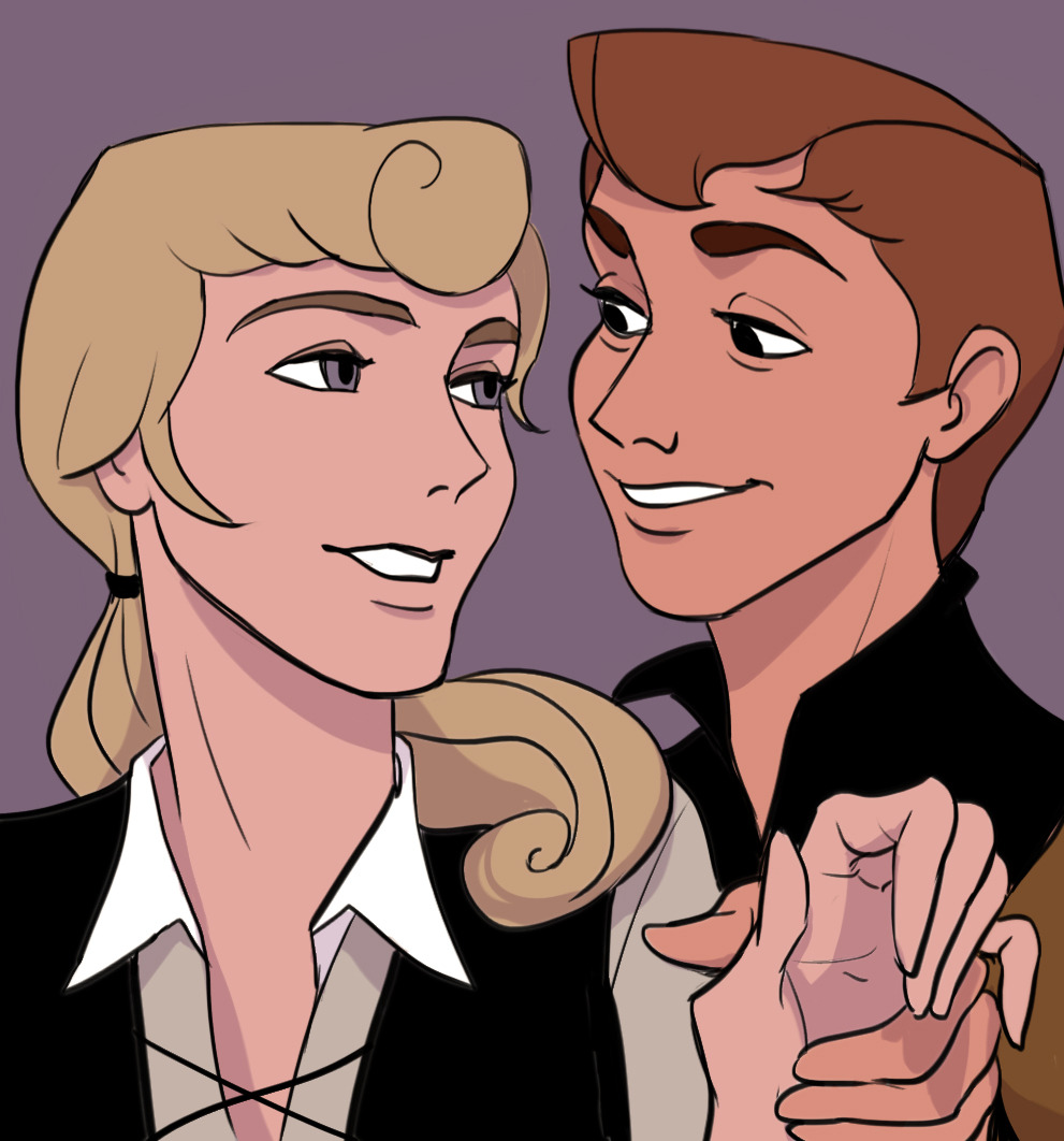 stefanpoison:  lettherebedoodles:  c2ndy2c1d:  Once upon a time, there were two men