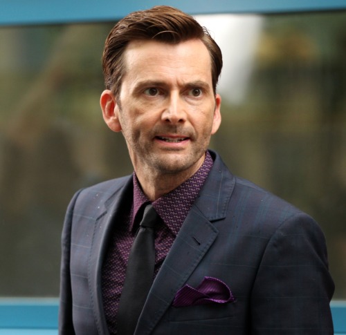 #DavidTennant Daily Photo!A photo of David from Marvel&rsquo;s Jessica Jones today