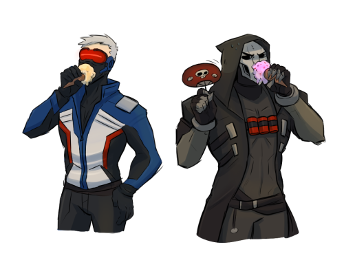 parallelpie:  Did they just eat ice cream with their masks on? Yes. Yes they did. 