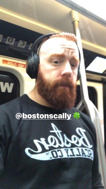 deidrelovessheamus:  Sheamus Instagram Story photo from 1-5-2018.