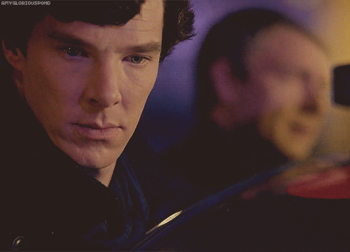 ∞ Scenes of SherlockSherlock: Joining me?John: Yeah. Apparently it’s against the law to chin the Chi