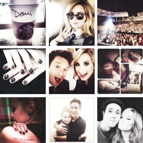 laurinahlz:  Demi Lovato &gt; Instagram Pictures 